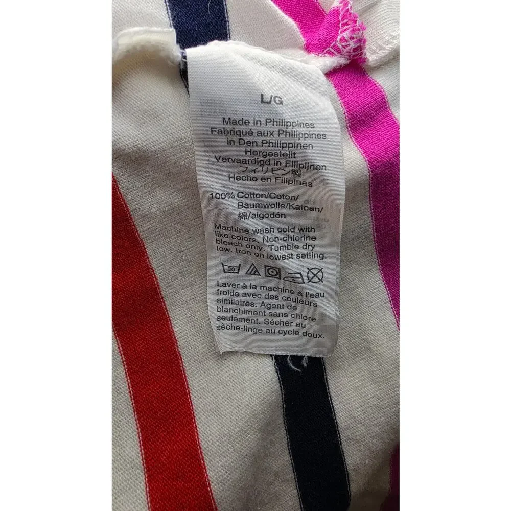 J. Crew Women's Contrast Yoke Top Large